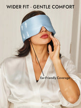 [Light Blue] SilkSilky  Eye Mask 007