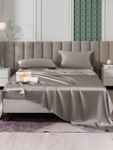 [Gray] SilkSilky  Bedding Set 001