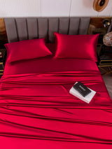 [Wine] SilkSilky  Bedding Set 007