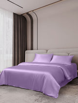 [Lavender] SilkSilky  Bedding Set 002