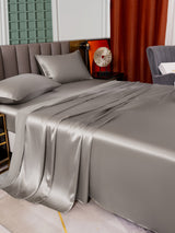[Gray] SilkSilky  Bedding Set 003