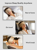 [Beige] SilkSilky  Eye Mask 007