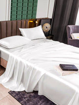 [White] SilkSilky  Bedding Set 007