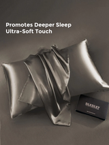 [Dark Gray] SilkSilky  Pillowcases 001