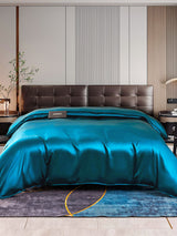 [Teal] SilkSilky  Duvet Covers 001