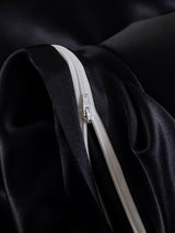 [Black] SilkSilky  Bedding Set 006