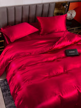 [Wine] SilkSilky  Bedding Set 005