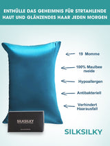 [Teal] SilkSilky  Pillowcases 002