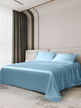[Light Blue] SilkSilky  Bedding Set 002