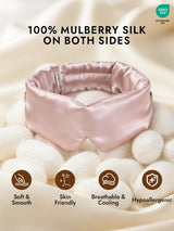 [Light Pink] SilkSilky  Eye Mask 005