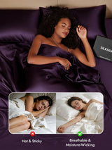 [Deep Purple] SilkSilky  Duvet Covers 005