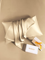 [Beige] SilkSilky  Pillowcases 004