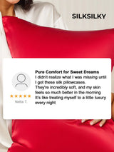 [Wine] SilkSilky  Pillowcases 004