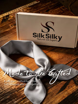 [Gray] SilkSilky  Scarf 003