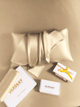 [Beige] SilkSilky  Pillowcases 005