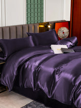 [Deep Purple] SilkSilky  Bedding Set 005