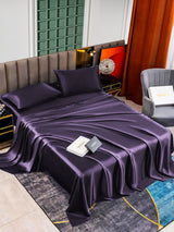 [Deep Purple] SilkSilky  Bedding Set 005