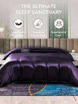 [Deep Purple] SilkSilky  Duvet Covers 001