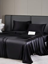 [Black] SilkSilky  Bedding Set 005