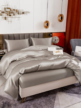 [Gray] SilkSilky  Bedding Set 003
