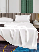 [White] SilkSilky  Bedding Set 006