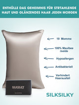 [Gray] SilkSilky  Pillowcases 002