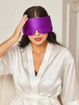 [Purple] SilkSilky  Eye Mask 008
