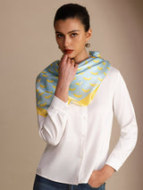 [Blue Banana] SilkSilky  Scarf 004