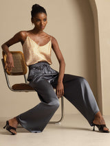 [Dark Gray] SilkSilky  Women's Pants 007