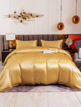 [Champagne] SilkSilky  Bedding Set 005