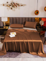 [Coffee] SilkSilky  Bedding Set 002