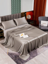 [Gray] SilkSilky  Bedding Set 002
