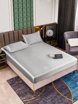 [Silver] SilkSilky  Bedding Set 001