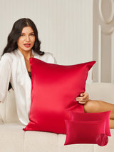 [Wine] SilkSilky  Pillowcases 006