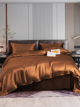 [Coffee] SilkSilky  Bedding Set 001
