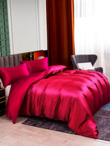 [Wine] SilkSilky  Bedding Set 003