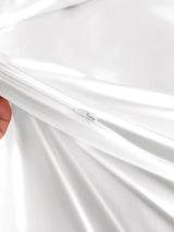 [White] SilkSilky  Duvet Covers 006