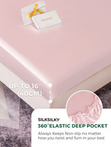 [Pink] SilkSilky  Bedding Set 004