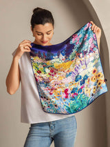 [P093] SilkSilky  Pure Silk Scarf 004