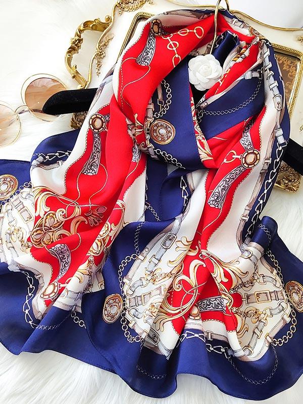 [P083] SilkSilky  Pure Silk Scarf 001,