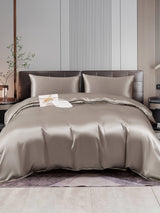 [Gray] SilkSilky  Bedding Set 001