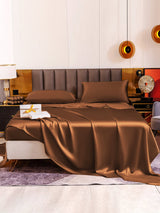 [Coffee] SilkSilky  Bedding Set 005