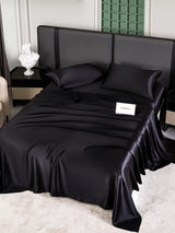 [Black] SilkSilky  Bedding Set 005
