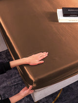 [Coffee] SilkSilky  Bedding Set 003