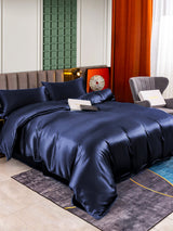 [Dark Blue] SilkSilky  Bedding Set 003