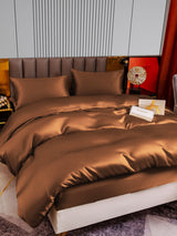 [Coffee] SilkSilky  Bedding Set 003