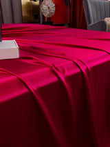 [Wine] SilkSilky  Bedding Set 005