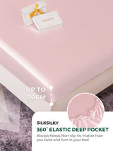 [Pink] SilkSilky  Bedding Set 004