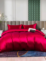 [Wine] SilkSilky  Bedding Set 002