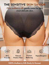 [Black] SilkSilky  Panty 003